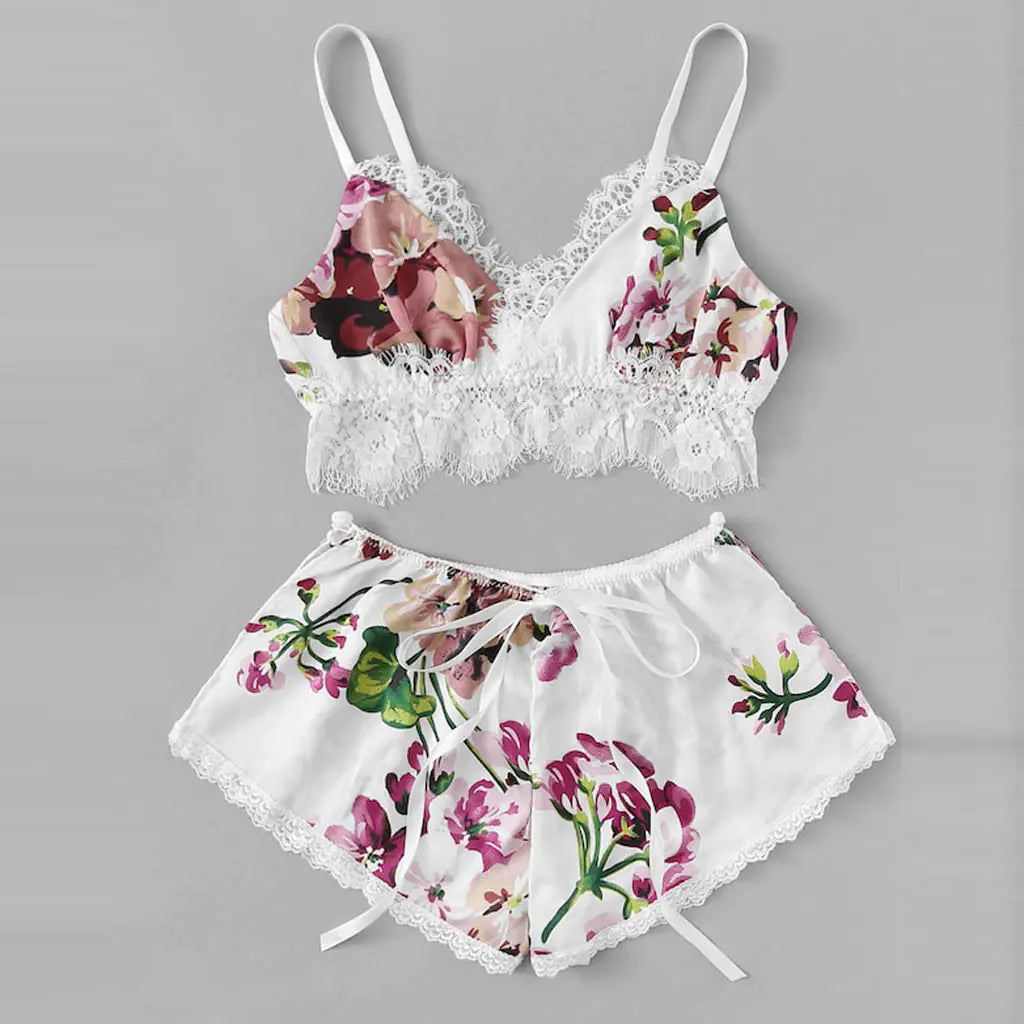 Lace and Printed Lingerie and Sleepwear