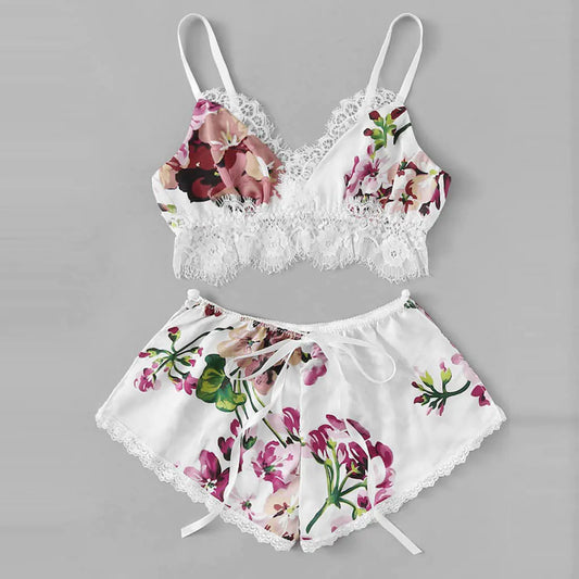 Lace and Printed Lingerie and Sleepwear