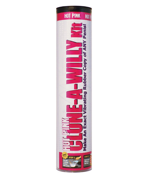 Product packaging for 'Glue-A-Willy' kit on a white background