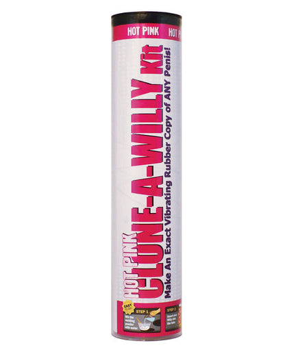 Product packaging for 'Glue-A-Willy' kit on a white background