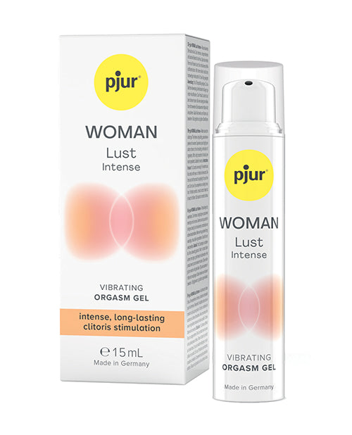 Pjur Woman Lust Intense packaging on a white background