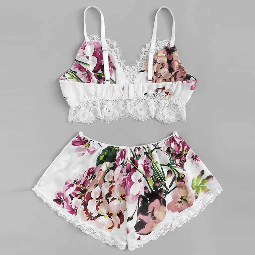Lace and Printed Lingerie and Sleepwear