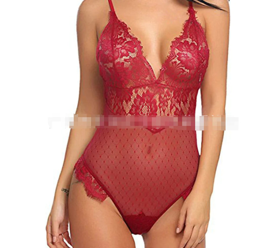 Mesh Bodysuit Sleepwear