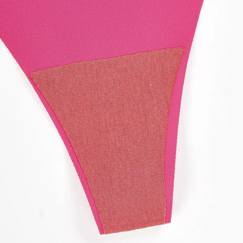 Sexy Lingerie Set with V-Neck Thong and Comfort Bra